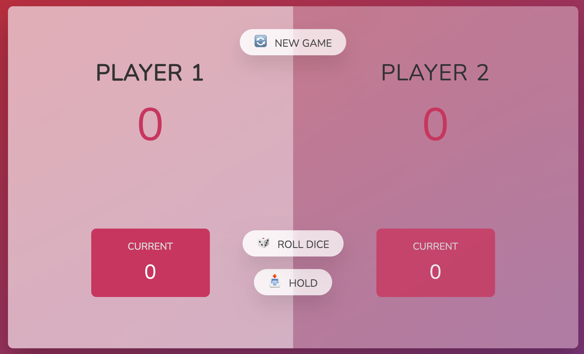 JavaScript Pig Game