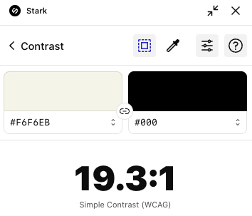 Stark's Chrome Color Checker Extension