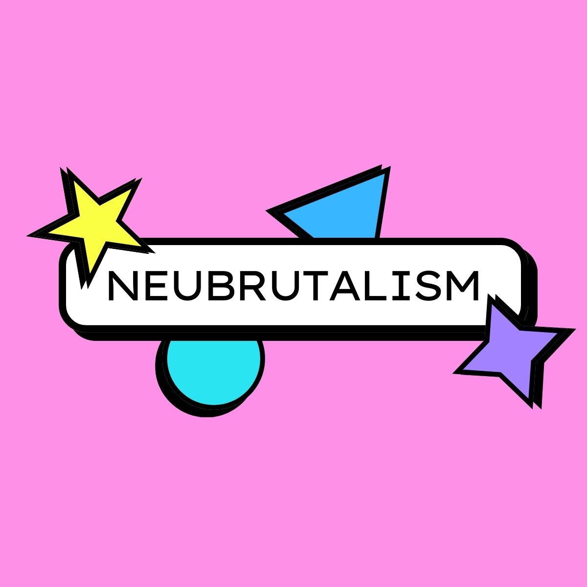Neubrutalism design